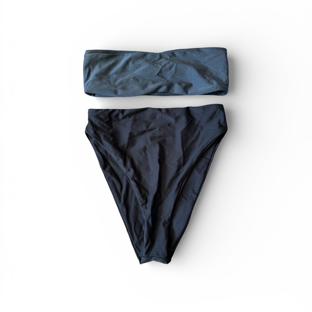 Jade bikini set black grey medium